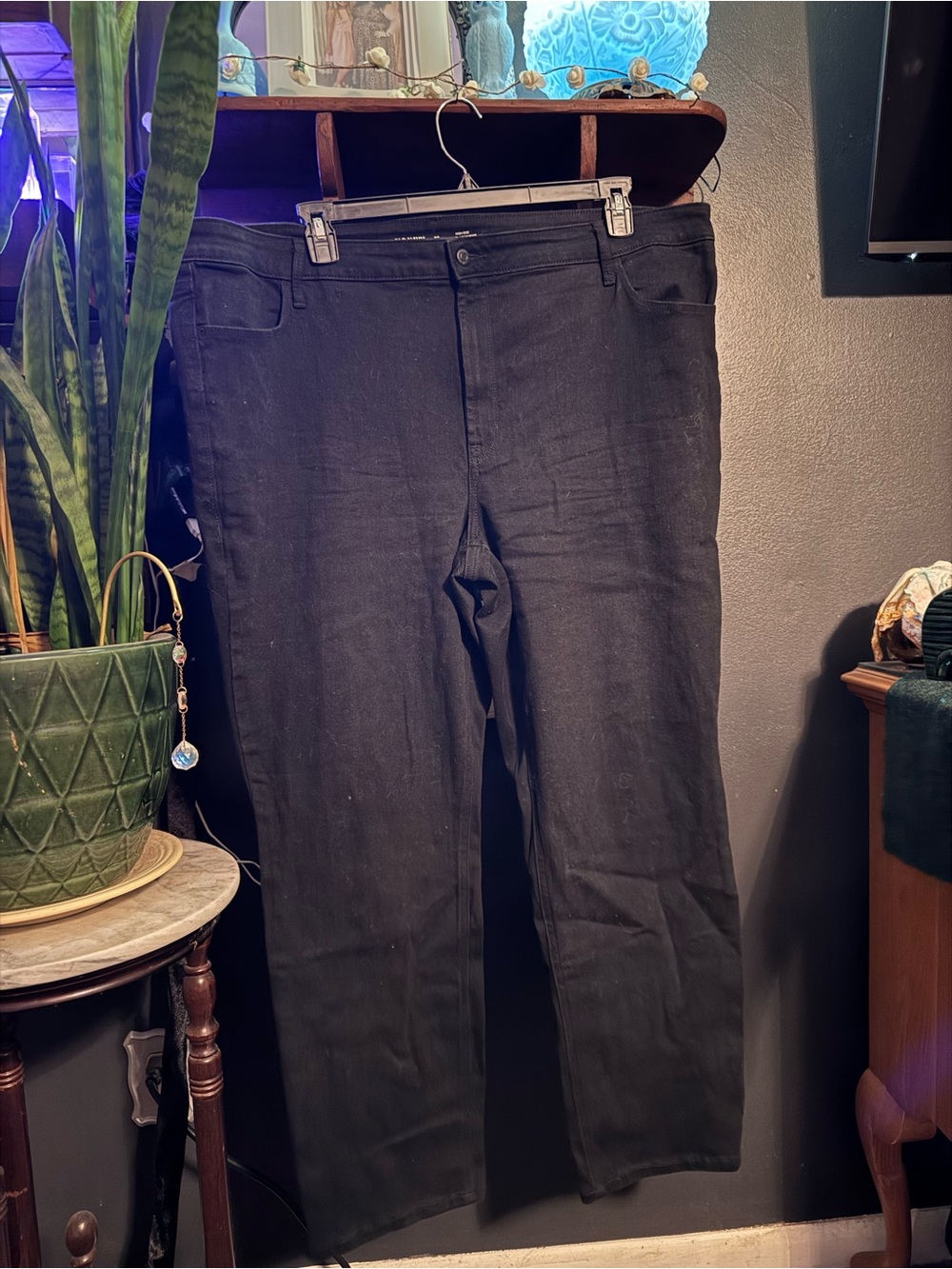 Old navy Black Straight-Leg Pants